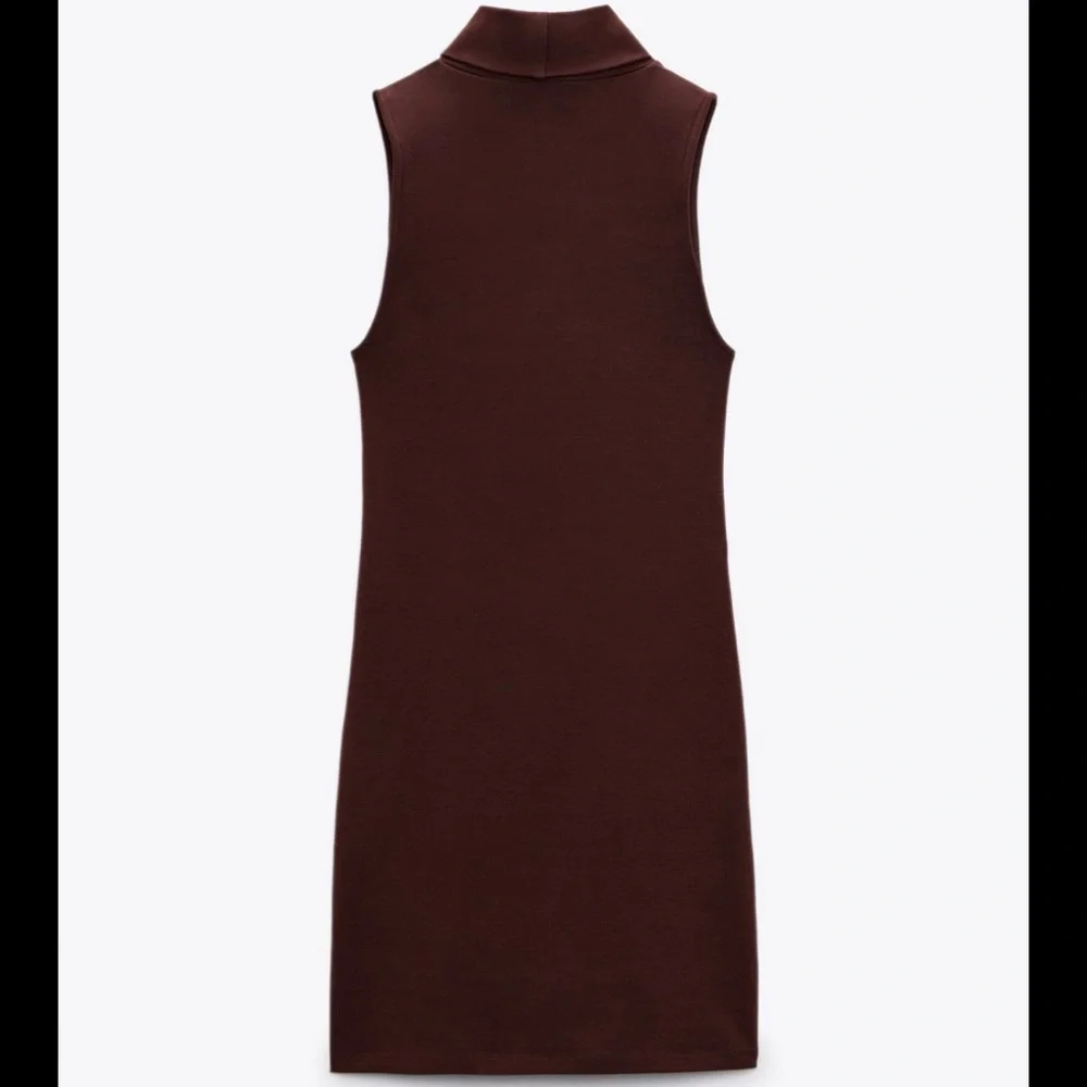 Zara Brown Mini Dress - Picture 6 of 11